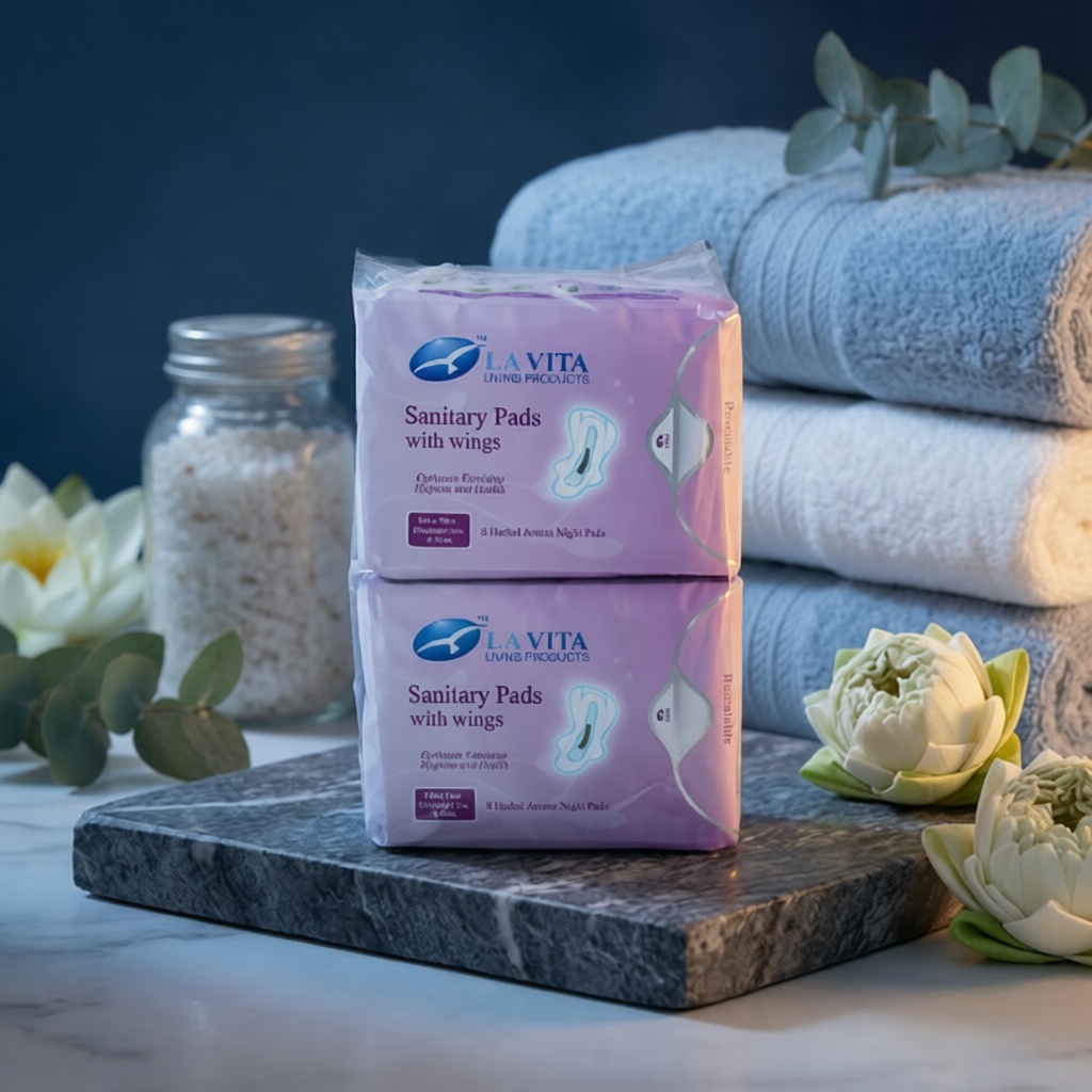 Night Sanitary Pads Twin PK