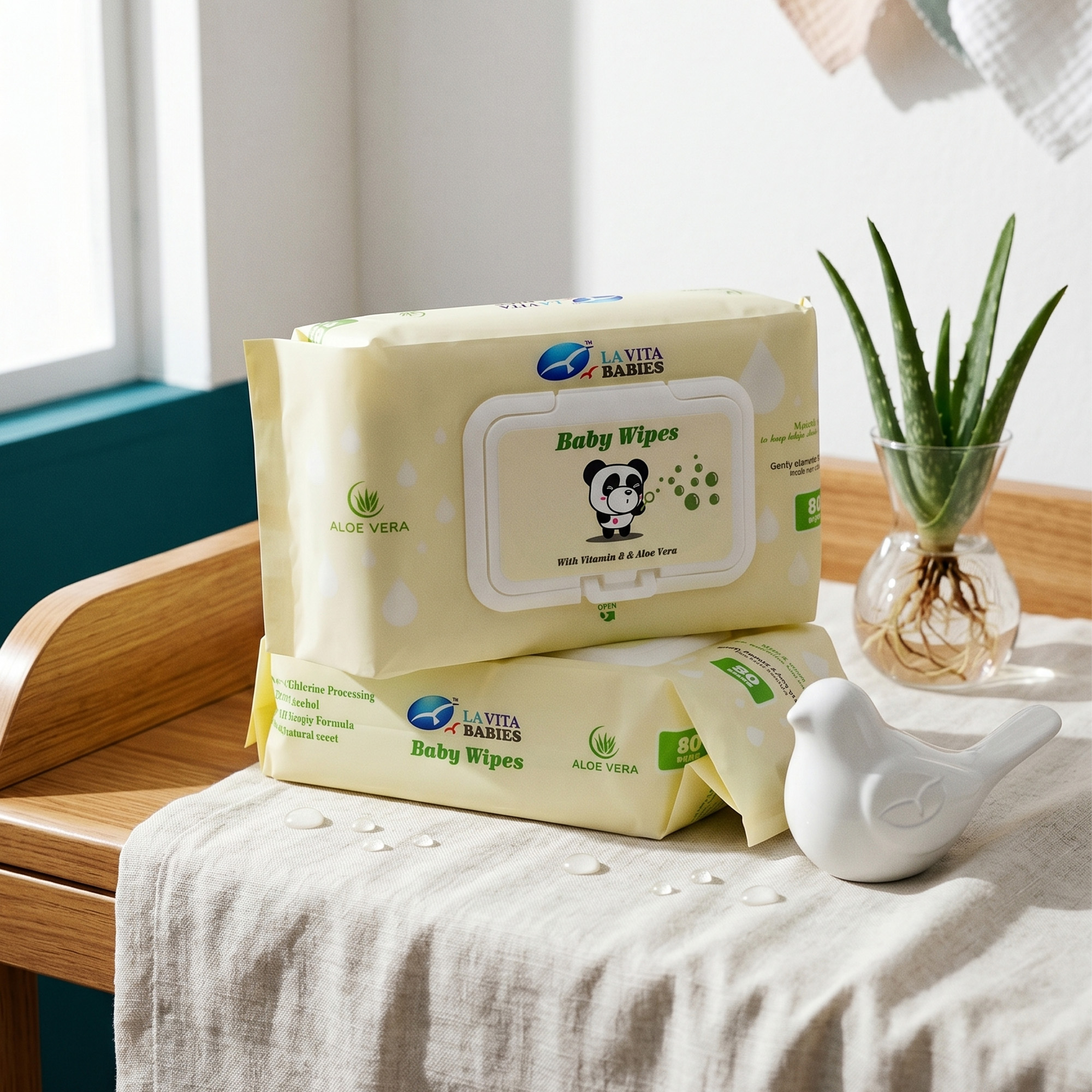 Baby Wipes Twin Pack